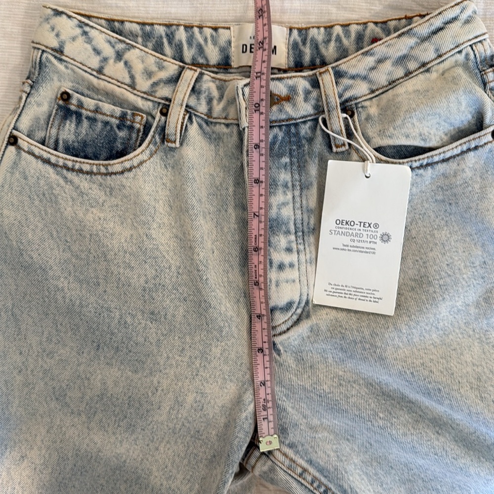 SEZANE Le Brut Denim Jeans in Edge Blue sz 27 NWT & SOLD OUT ONLINE - Picture 11 of 12